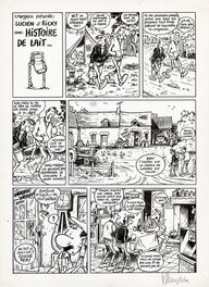 Lucien - Planche originale