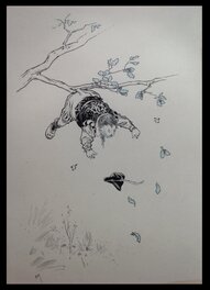 Le Dessin avec 1 Contour noir ( marie louise ) pour titre indicatif Le Dessin avec 1 Contour noir ( marie louise ) pour titre indicatif