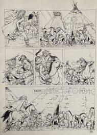 Philippe Delaby - Bran - p7 - Planche originale