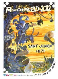 Affiche du festival de BD de Saint Junien (2012)