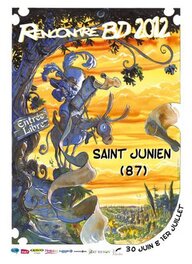 Affiche du festival de BD de Saint Junien (2012) Affiche du festival de BD de Saint Junien (2012)
