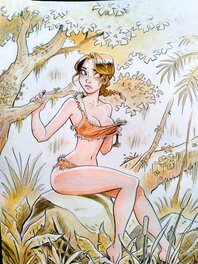 Siteb - Soléa - Les Rescapés d'Eden T2 - Editions Soleil - Original Illustration