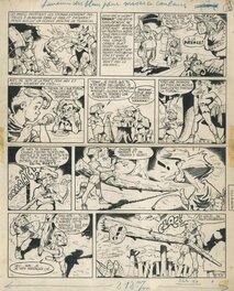 Planche originale - Belloy - Le chevalier sans armure - T1 p3