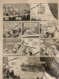 Isaac le pirate - Planche originale