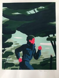 Tom Haugomat - Les 400 coups - Illustration originale