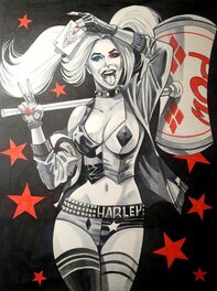 Guiseppe Candita - Harley Quinn - Illustration originale