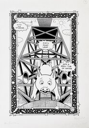 Planche originale - Toby The Flying Pig