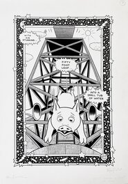 Kim Deitch - Toby The Flying Pig - Planche originale