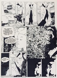 Planche originale - Nizzoli, Fondazione Babele#2, On Air, planche n°5/22, 1991.