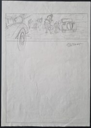 Le sursis - crayonné préparatoire page 15 tome 2