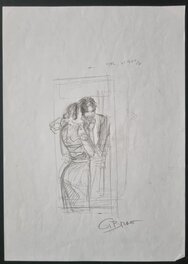 Le sursis - crayonné préparatoire page 36 tome 2