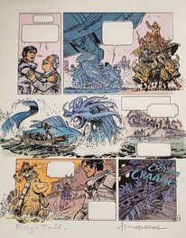 Jean-Claude Mézières - Valerian et Laureline - Planche originale