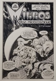 Jean-Yves Mitton - Mikros - Comic Strip
