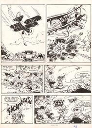 Berck - Sammy T.4 : Gorilles et spaghetti - Planche 11 - Planche originale