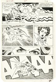 Frank Springer - Dazzler #27 (1983) - Planche originale