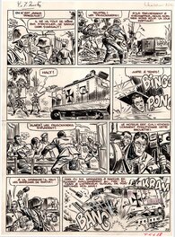 Fred & Liliane Funcken - Doc Silver Planche 37 Le chasseur noir - Comic Strip