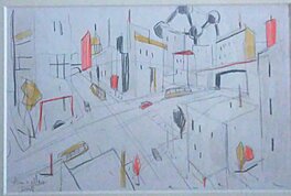 François Avril - Bruxelles 2008 - Illustration originale