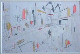 François Avril - Bruxelles 2008 - Original art