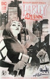 Matteo Scalera - Blank cover Batman : White Knight presents Harley Quinn - Œuvre originale