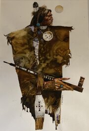 Sergio Toppi - Indien - Original Illustration