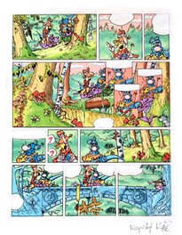 Krzysztof Kopeć - Darlan et Horwazy - Coq d'or page 11 / Darlan i Horwazy - Złoty kur str 11 - Comic Strip
