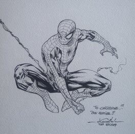 Guile Sharp - Spiderman - Original Illustration