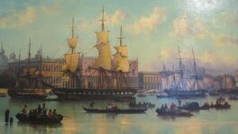 La frégate SMS novara par Josef Püttner (1821-1881) La frégate SMS novara par Josef Püttner (1821-1881)