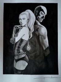 Guiseppe Candita - Diabolik - Amore impossibile - Original Illustration