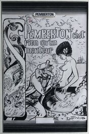 Pemberton - Couverture originale - Pemberton c'est rien qu'un menteur.