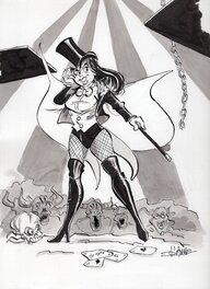 D'Auwe - Zatanna - Illustration originale