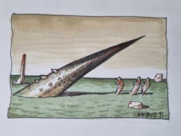 Moebius - Sans titre - Original Illustration