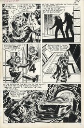 Ray Bailey - Undersea Agent #5 - Planche originale