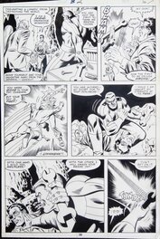 Alan Kupperberg - Nikolai Kutzov Marvel Team-Up Annual 2 - Planche originale