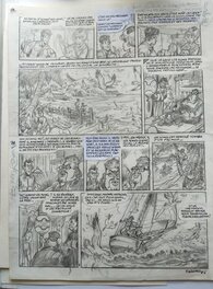 François Walthéry - Natacha: Sur les traces de l'Erpervier Bleu - Comic Strip