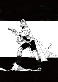 Krzysztof Małecki - Hellboy - Original art