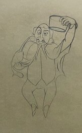 Paul Grimault - Le Roi et l'oiseau - Planche originale