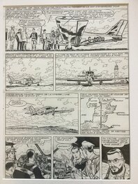 Planche originale - Michel et Thierry