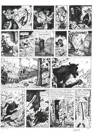 Hervé Tanquerelle - Professeur Bell - Planche originale