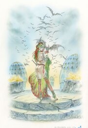 Luis Royo - The Philosophers Gone 5 - Original Illustration