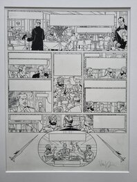Peter Van Dongen - Blake et Mortimer - Le dernier espadon - planche 62 - Comic Strip