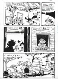 Planche originale - Tom Patapom - Ils sont bizarres ces Australiens, planche 39 - Parution dans Brik n°159 (Aventures et Voyages)