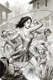 Marco Santucci - Sensational Wonder Woman - Original Cover