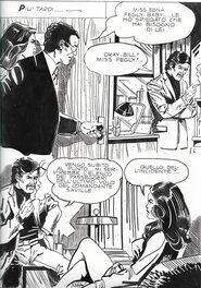 Francesco Verola - Mafia n° 50 p 42 -  Il killer sconosciuto - (Edifumetto) - Planche originale