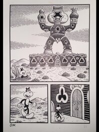 Woodring Jim - Congress of Animals pag 81 - Illustration originale