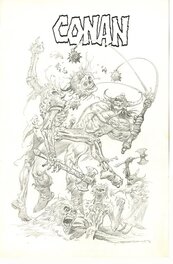 Esteban Maroto - Conan - Original Illustration