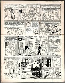 Jacques Martin - Lefranc - La grande Menace / Het Sein staat op Rood - Comic Strip