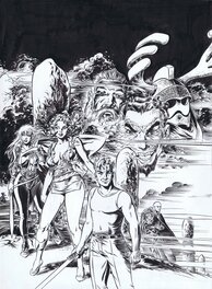 Minck Oosterveer - Jack Pott cover 1 Het vergeten eiland - Comic Strip