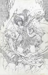 Noah Salonga - Xena - Illustration originale