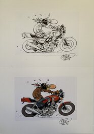 Fane - Les Sportives Cultes - Joe Bar Team - 60 motos mythiques des champions de quartier, CBX - Comic Strip