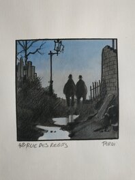 Jacques Tardi - Rue DES REBUTS - Planche originale